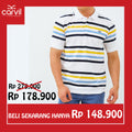 Carvil Kaos Polo Salur Pria TOBY
