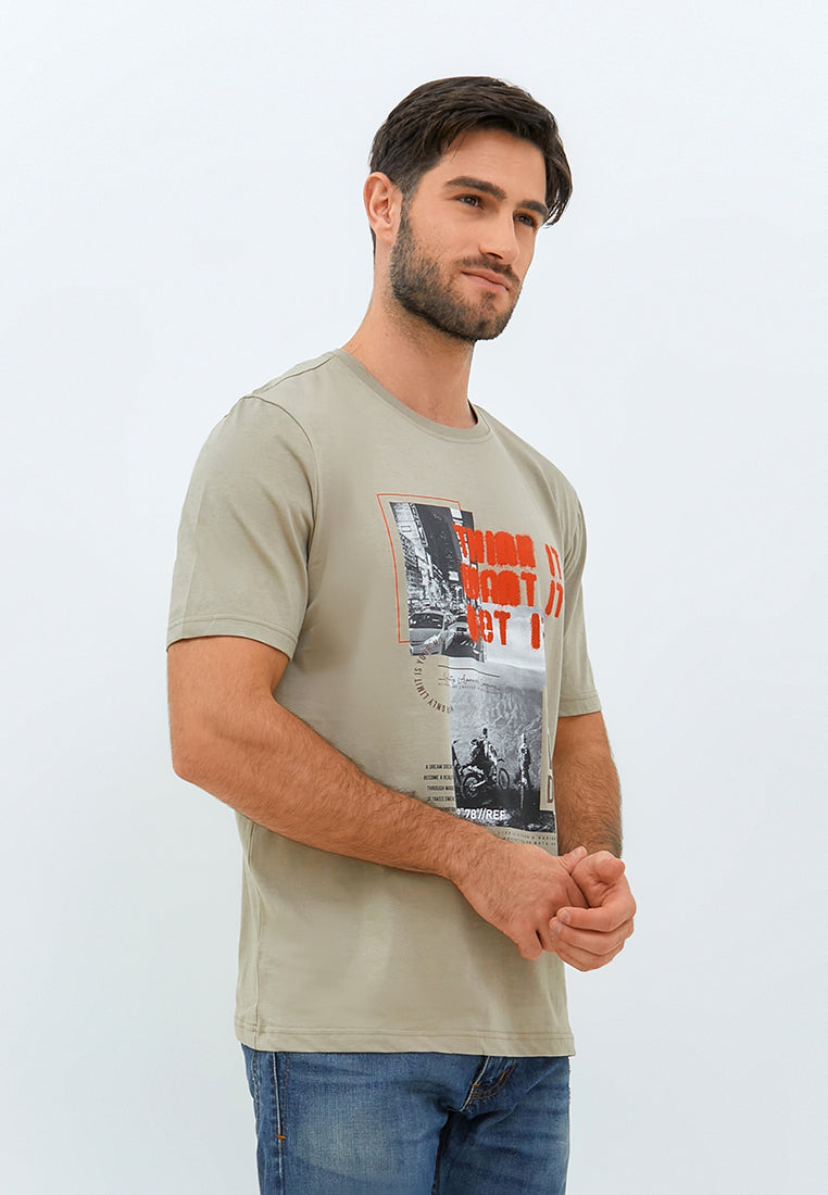 Carvil Tshirt Man Trax - Khaki - Fashion Man