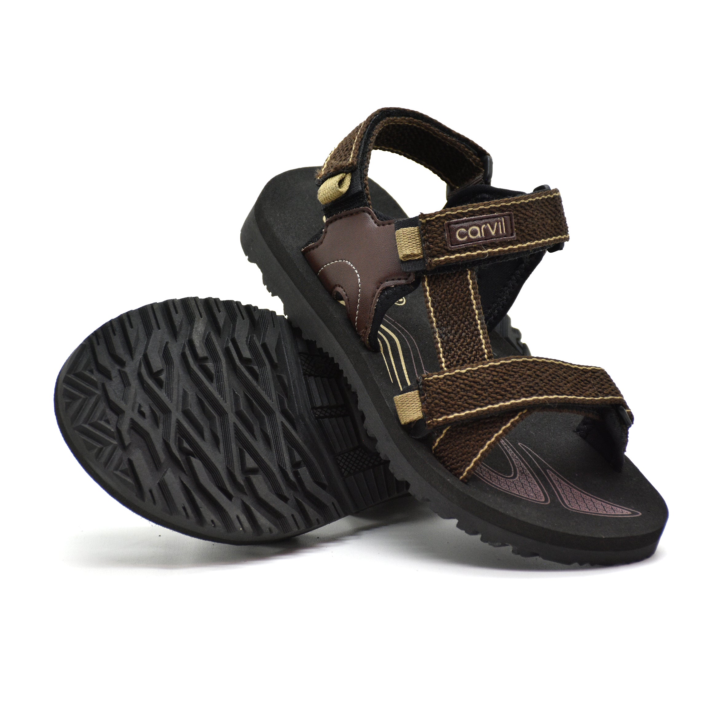 Carvil Sandal Anak TREASURE-GT BROWN/BEIGE