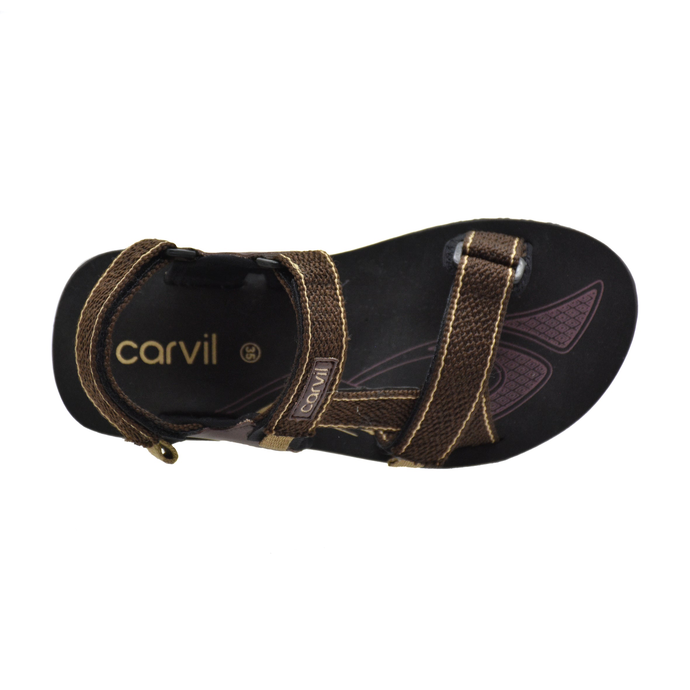Carvil Sandal Anak TREASURE-GT BROWN/BEIGE