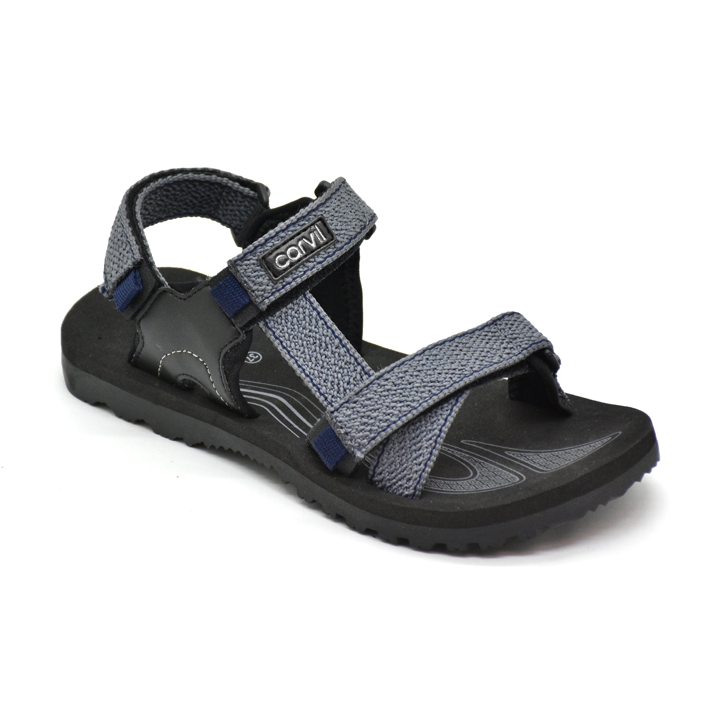 Carvil Sandal Anak TREASURE-GT GREY/NAVY