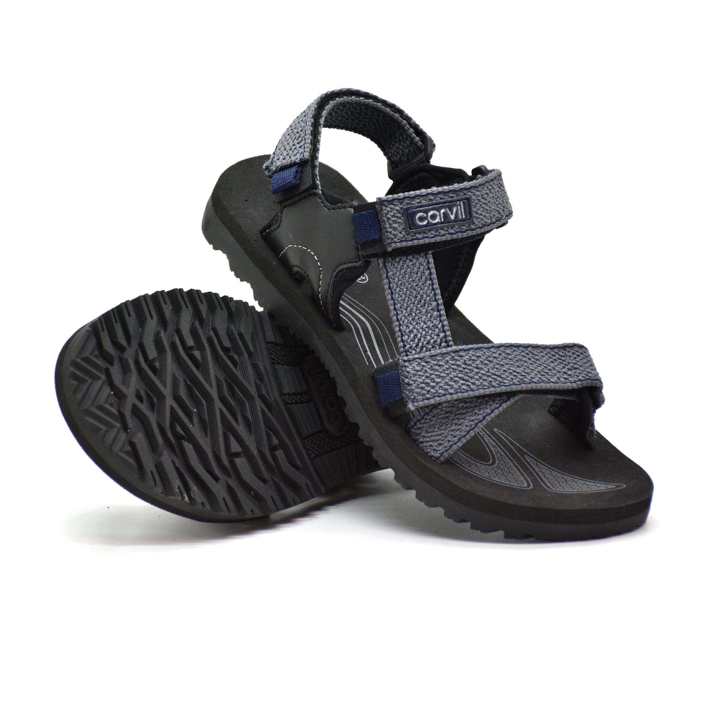 Carvil Sandal Anak TREASURE-GT GREY/NAVY