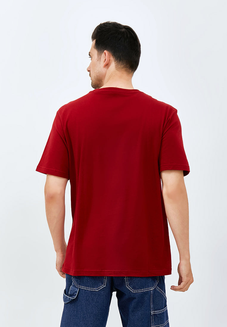 Carvil T-Shirt Man UPSIDE-MAR MAROON