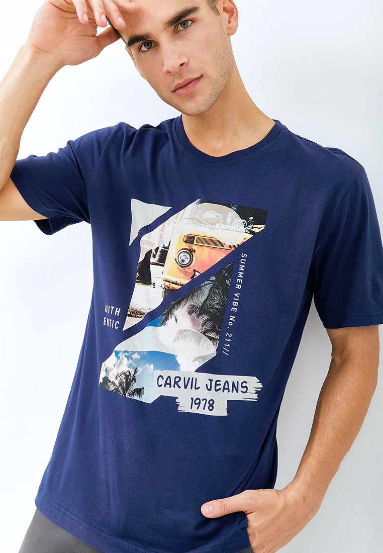 Carvil T-Shirt Man VALKW-NVI