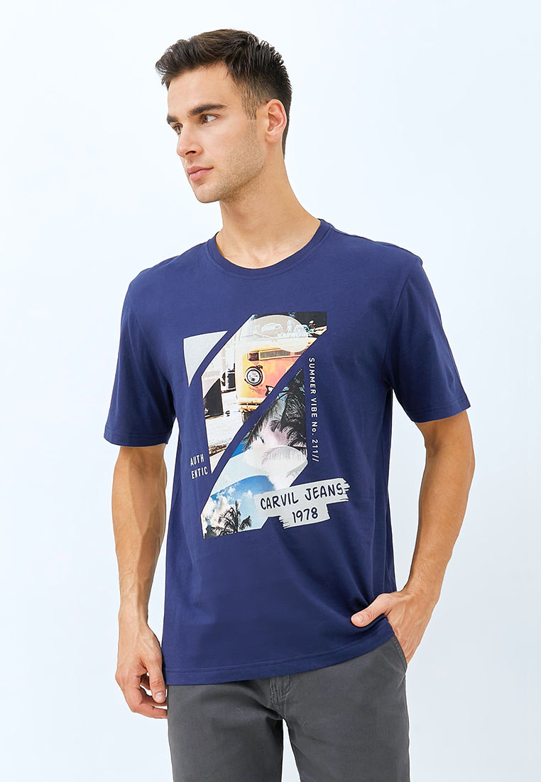 Carvil T-Shirt Man VALKW-NVI