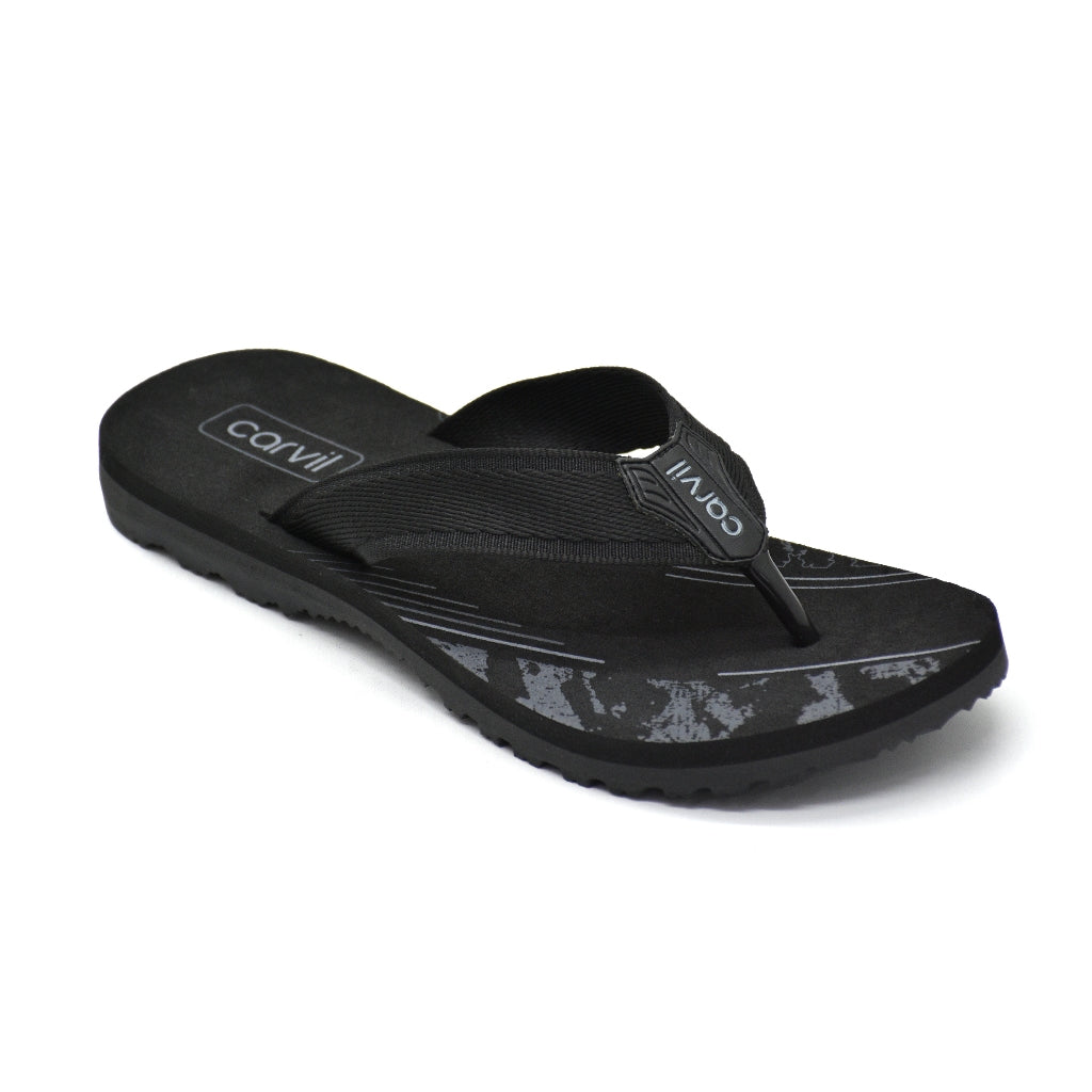 Carvil Sandal Pria VASILIO-M BLACK