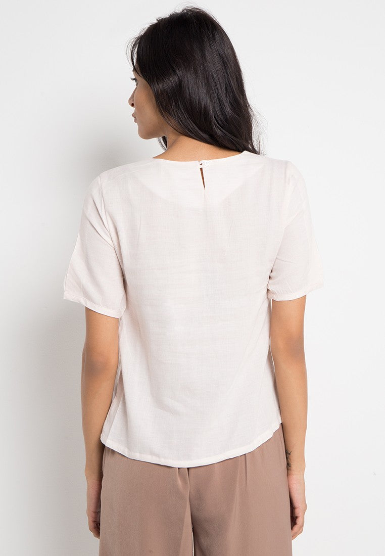 Carvil Kemeja Ladies VAYE - PEACH