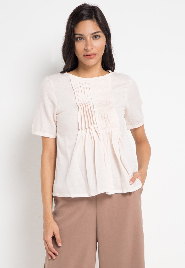 Carvil Kemeja Ladies VAYE - PEACH