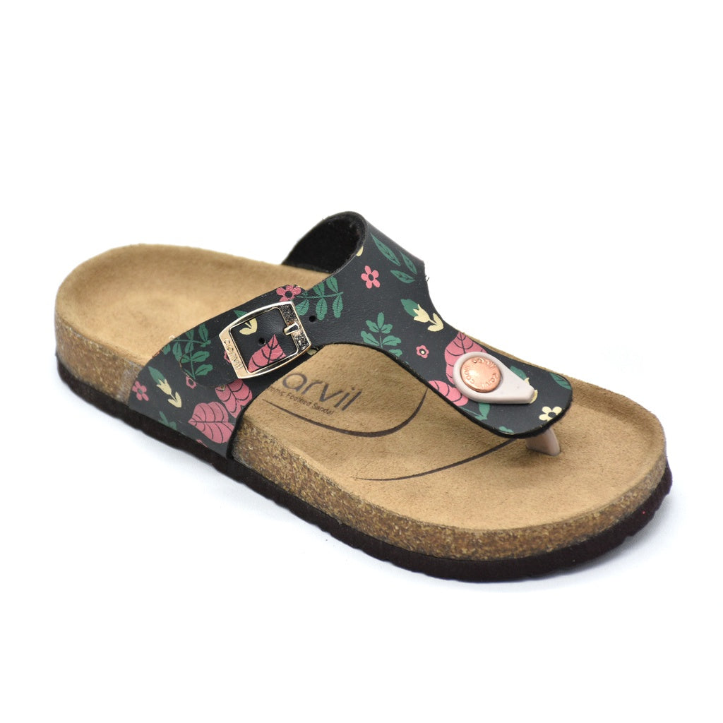 Carvil Sandal Anak VEGAN-01 TW - BLACK