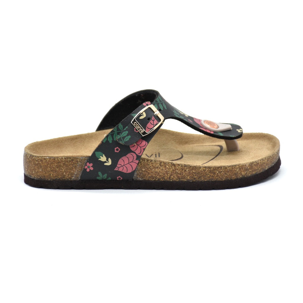 Carvil Sandal Anak VEGAN-01 TW - BLACK