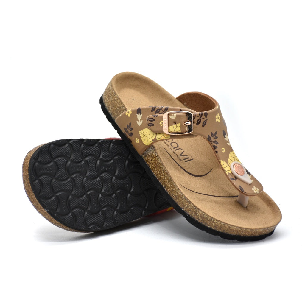 Carvil Sandal Anak VEGAN-01 TW - STONE