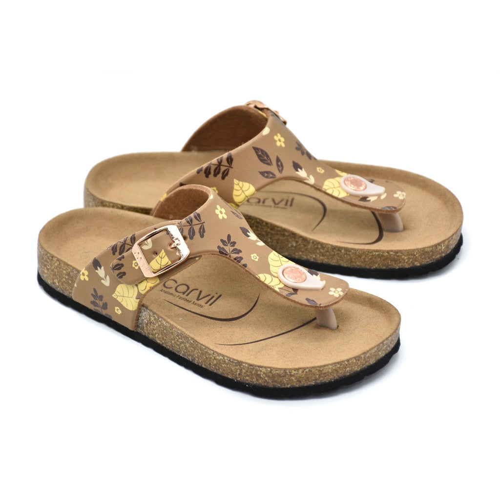 Carvil Sandal Anak VEGAN-01 TW - STONE