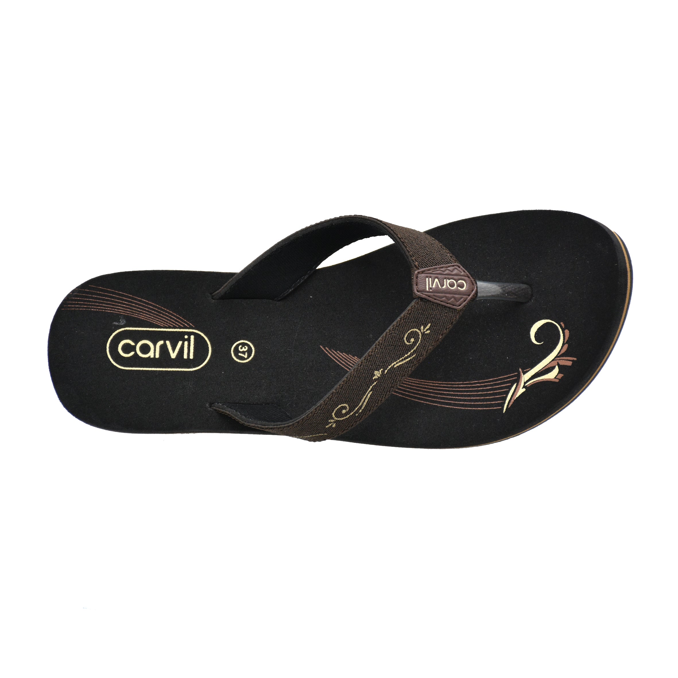 Carvil Sandal Wanita VELIN-L - BROWN/BEIGE