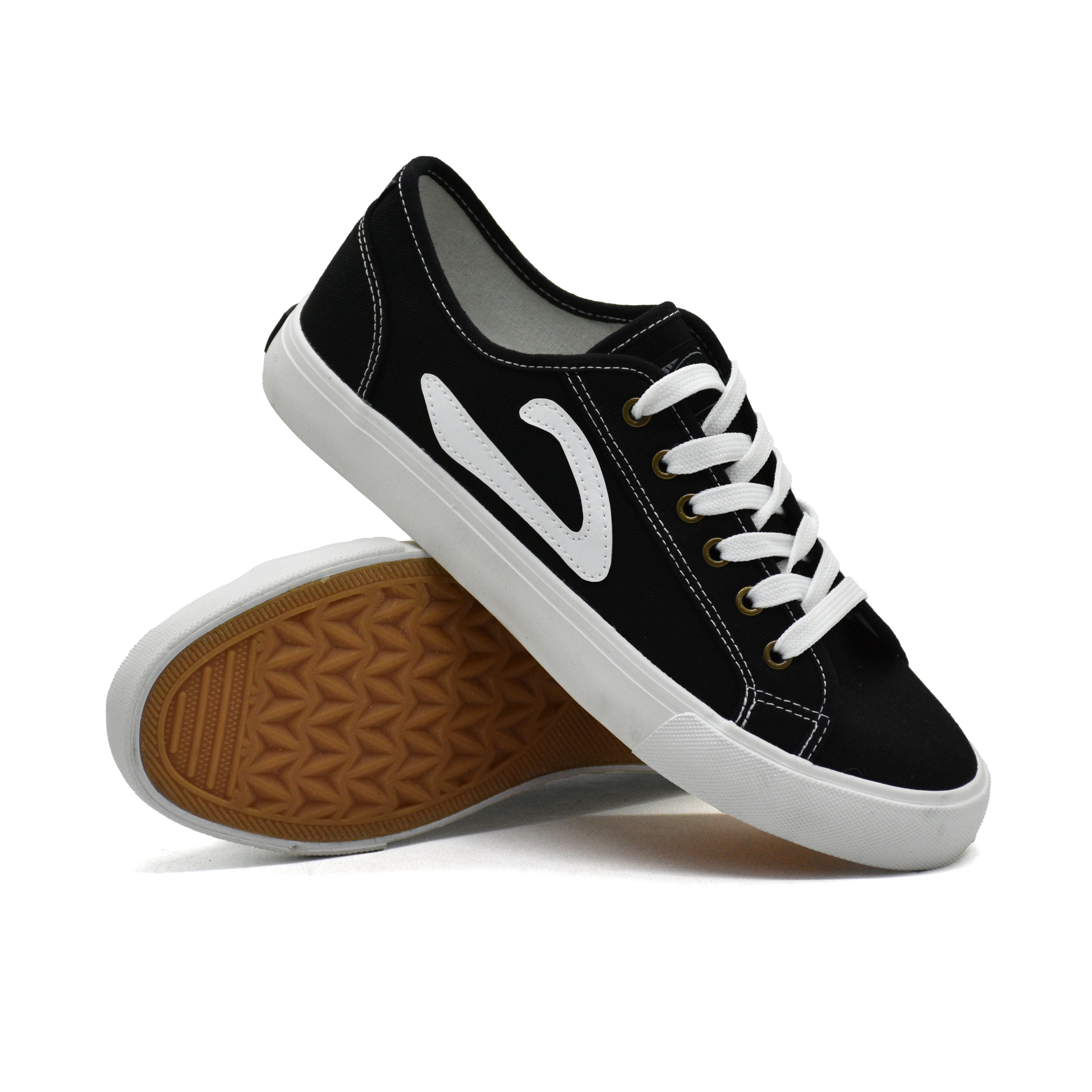 Carvil Sepatu VINO-T- BLACK/WHITE