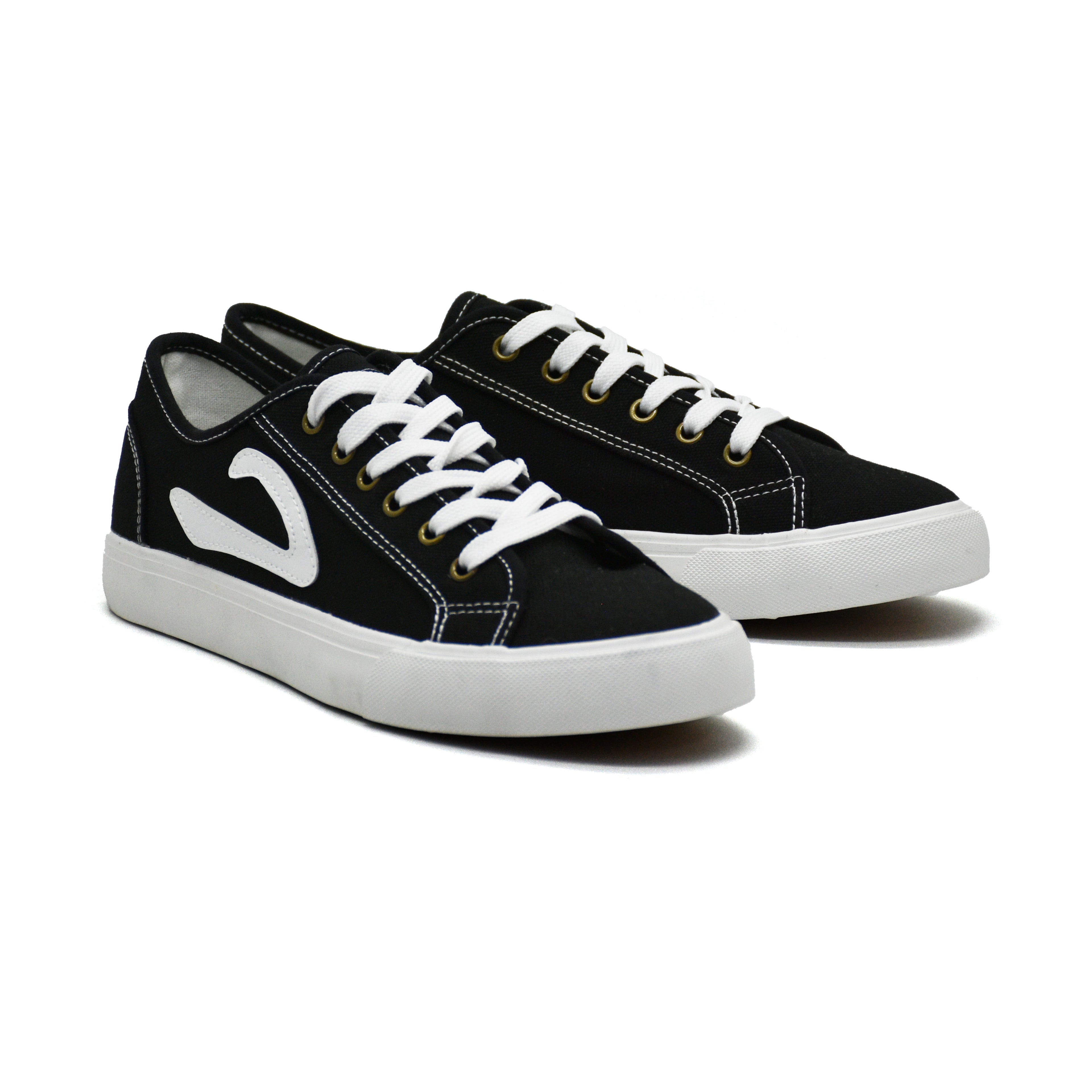 Carvil Sepatu VINO-SM-BLACK/WHITE