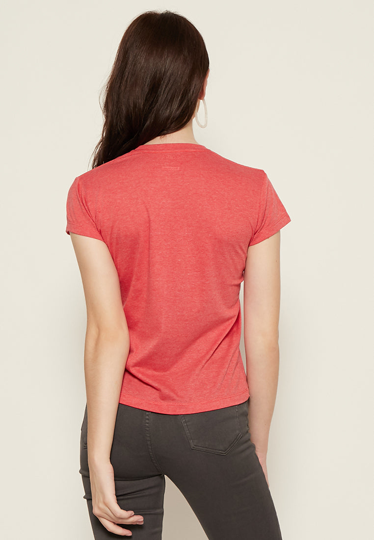 Carvil Tshirt Woman Vira - Red - Fashion Woman