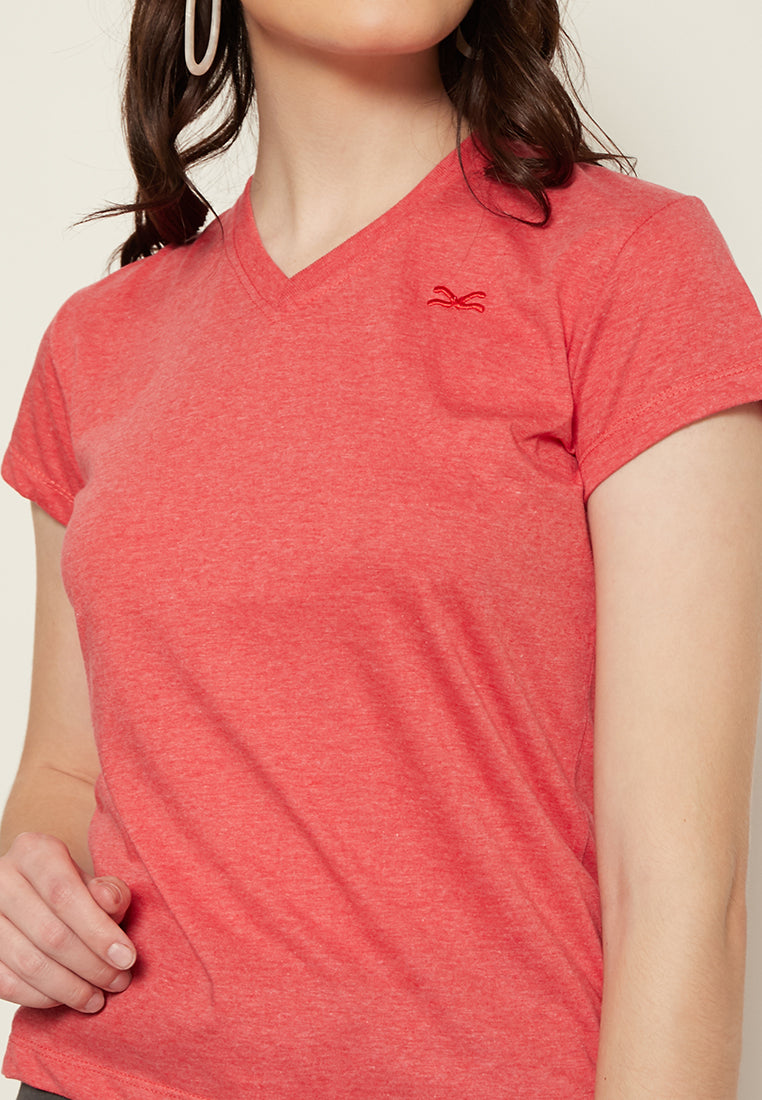 Carvil Tshirt Woman Vira - Red - Fashion Woman