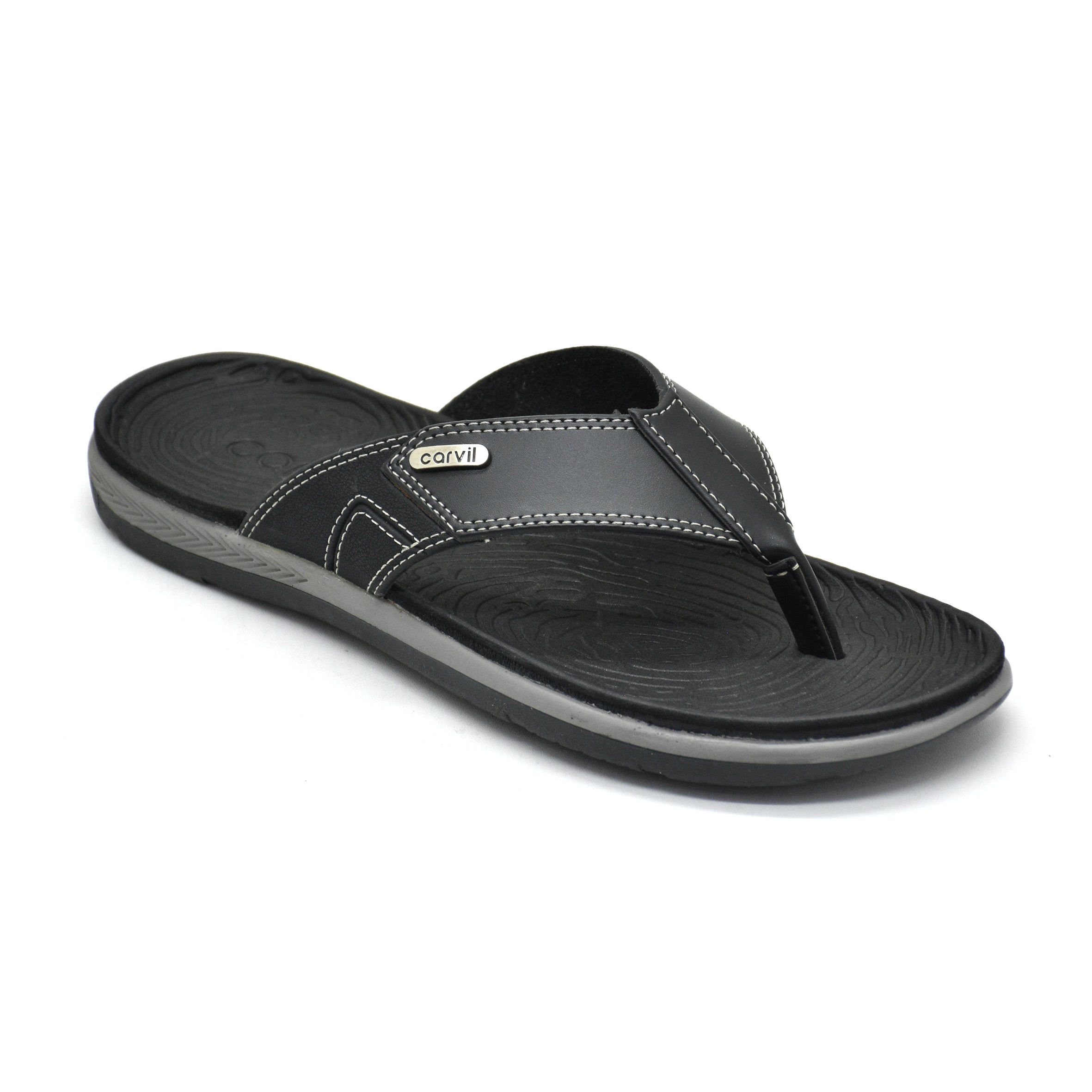 Carvil Sandal Pria VISCO-01 M BLACK