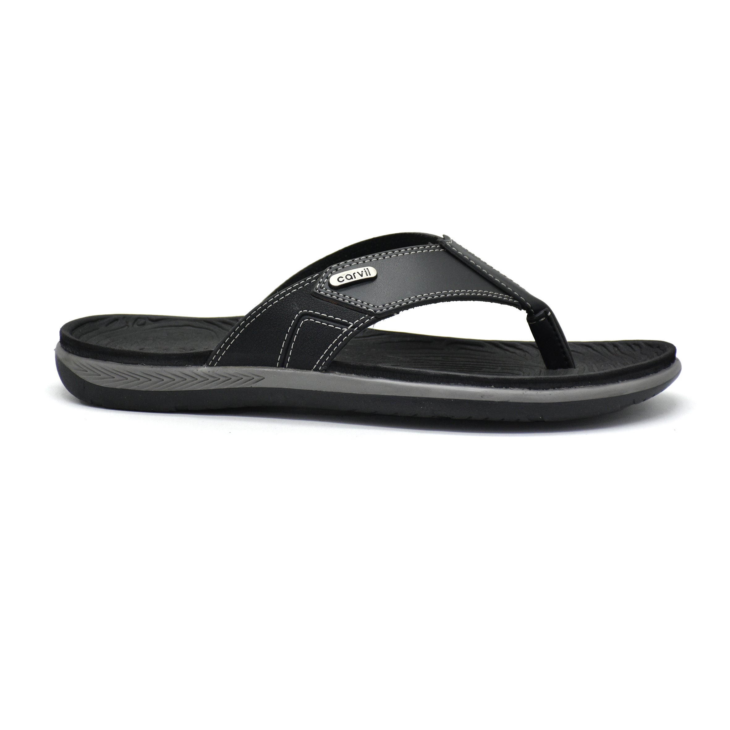 Carvil Sandal Pria VISCO-01 M BLACK
