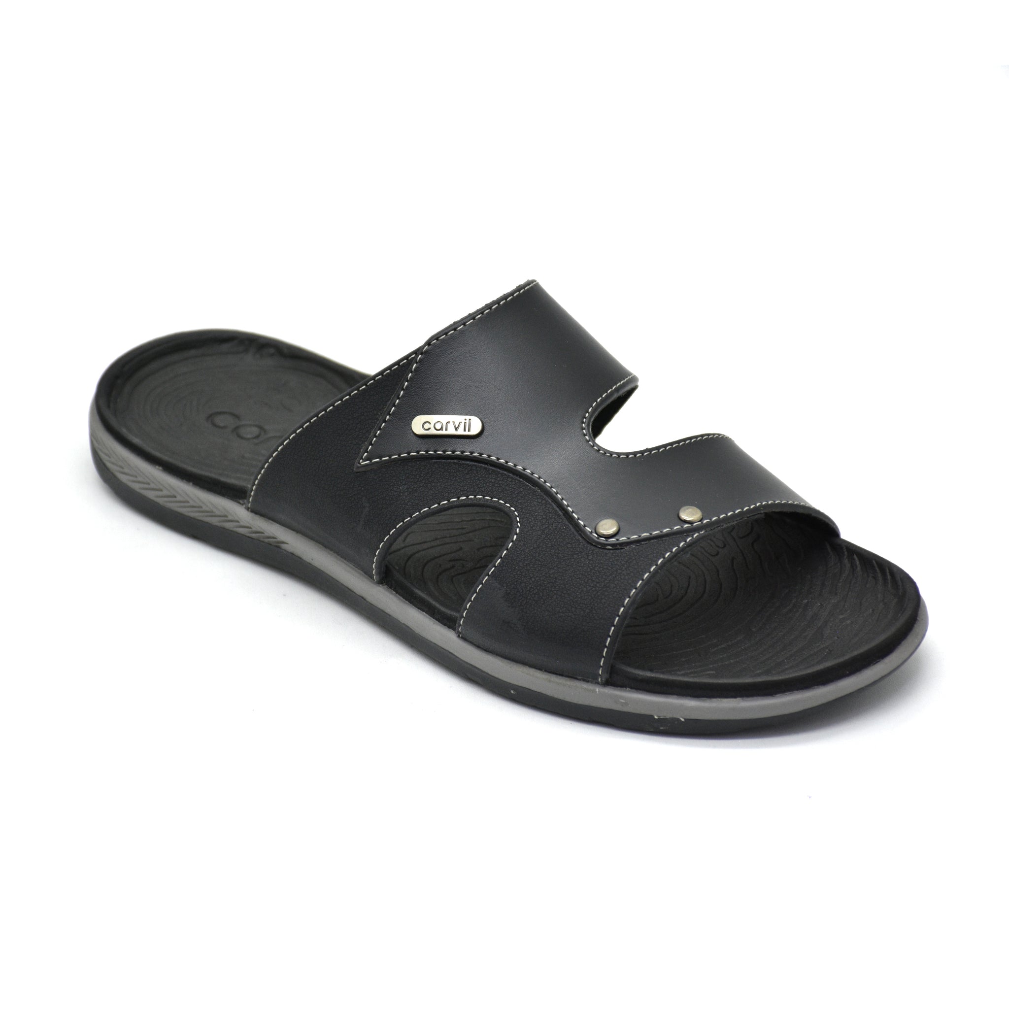 Carvil Sandal Pria VISCO-03 M BLACK