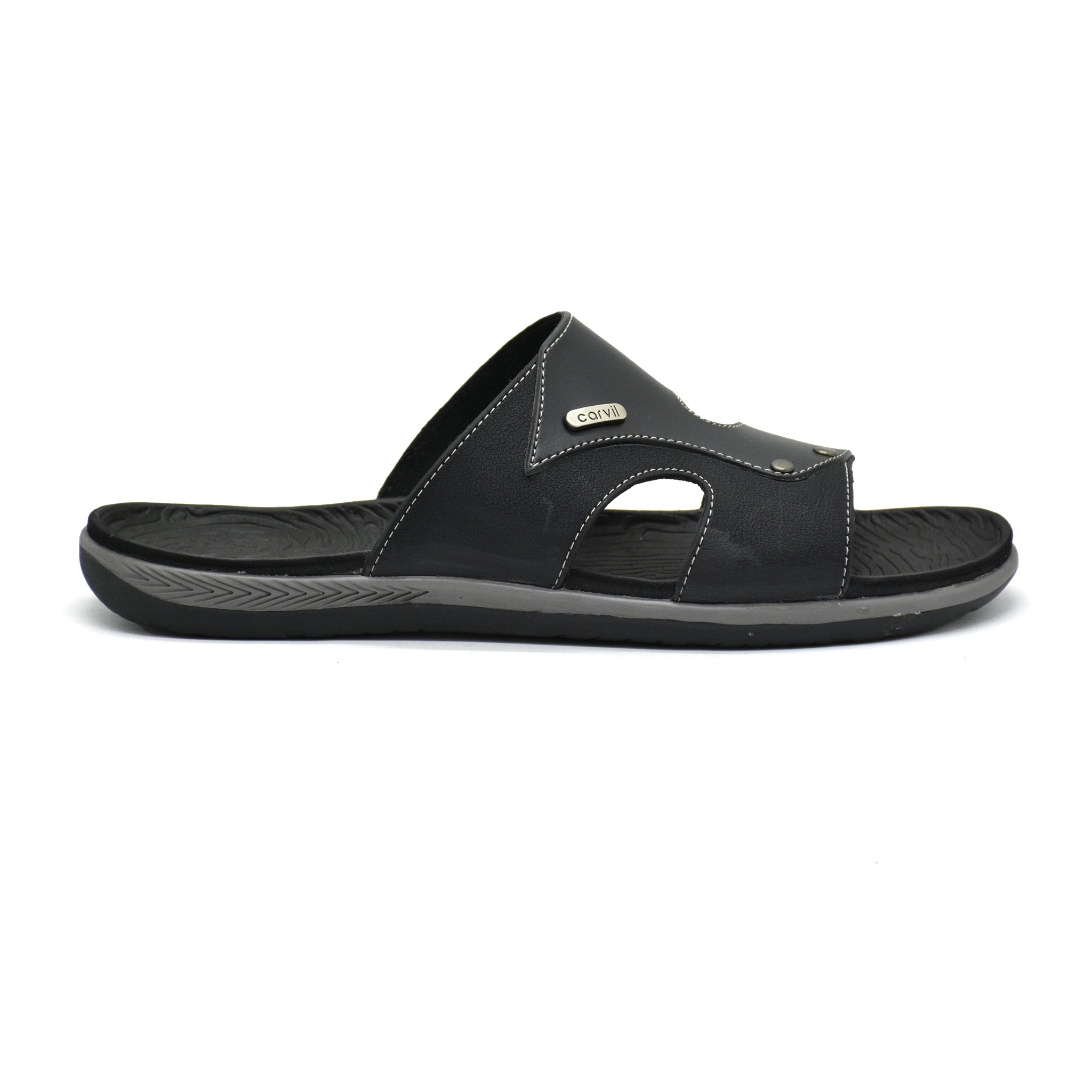 Carvil Sandal Pria VISCO-03 M BLACK