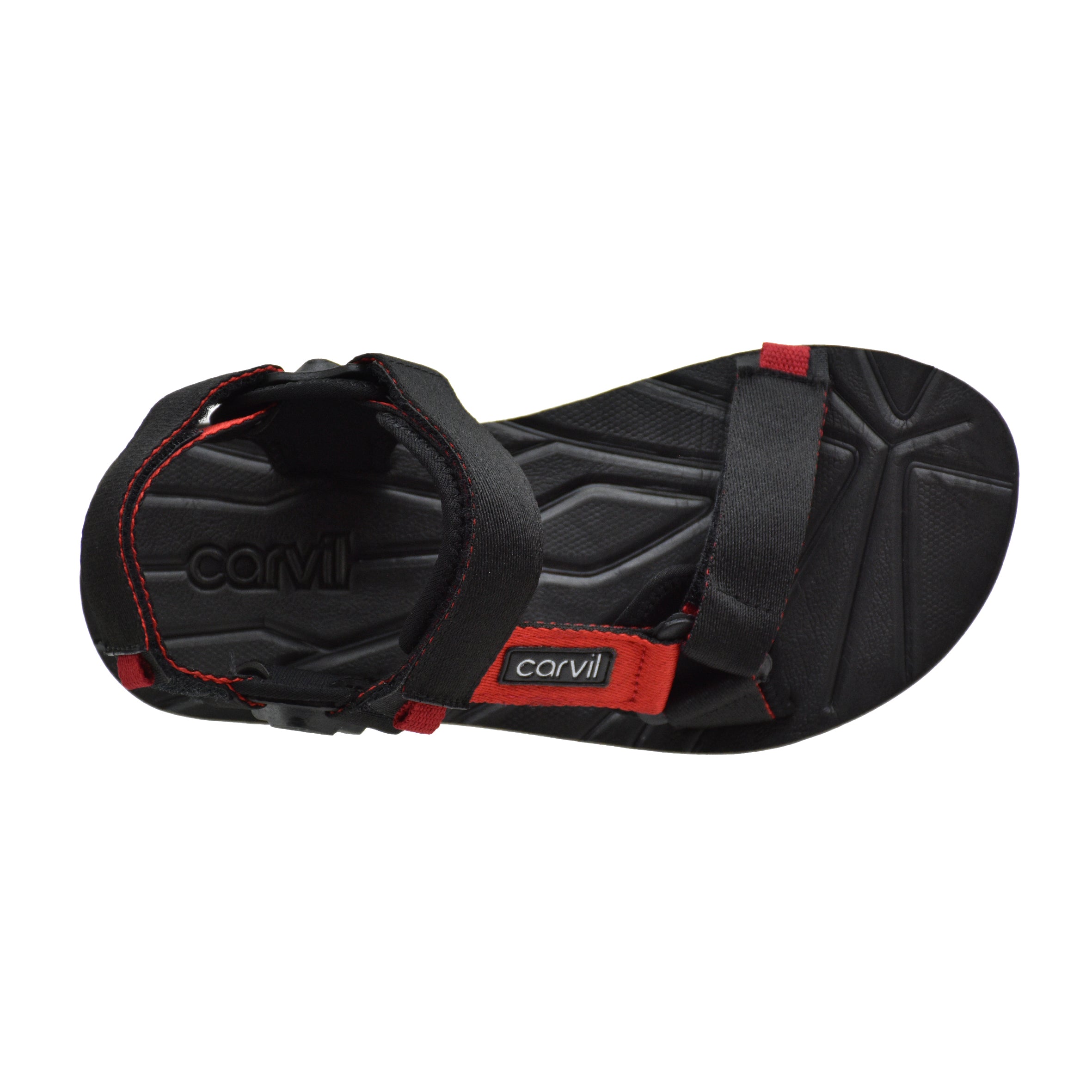 Carvil Sandal Gunung Pria VOLKER-GM BLACK/RED