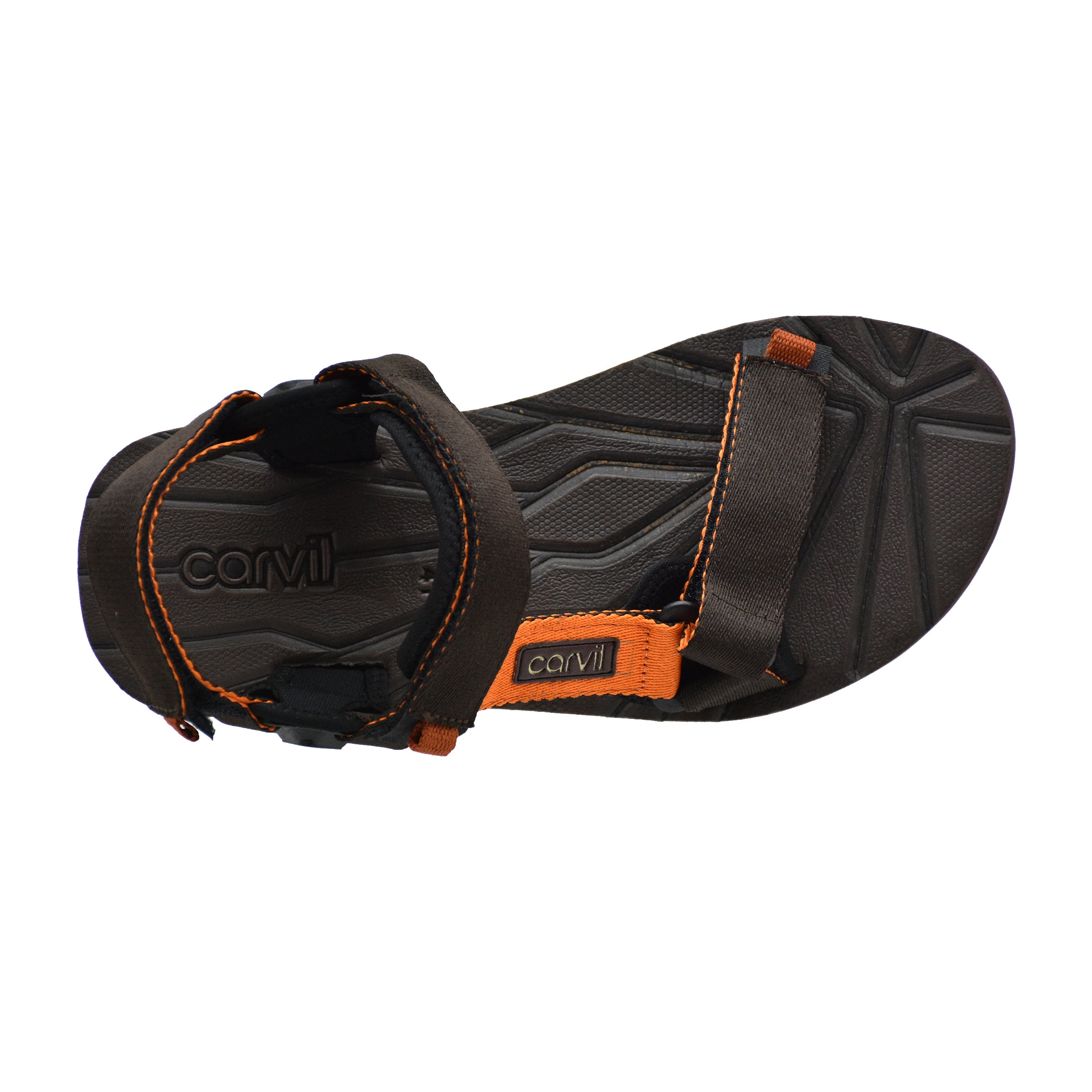 Carvil Sandal Gunung Pria VOLKER-GM BROWN/ORANGE