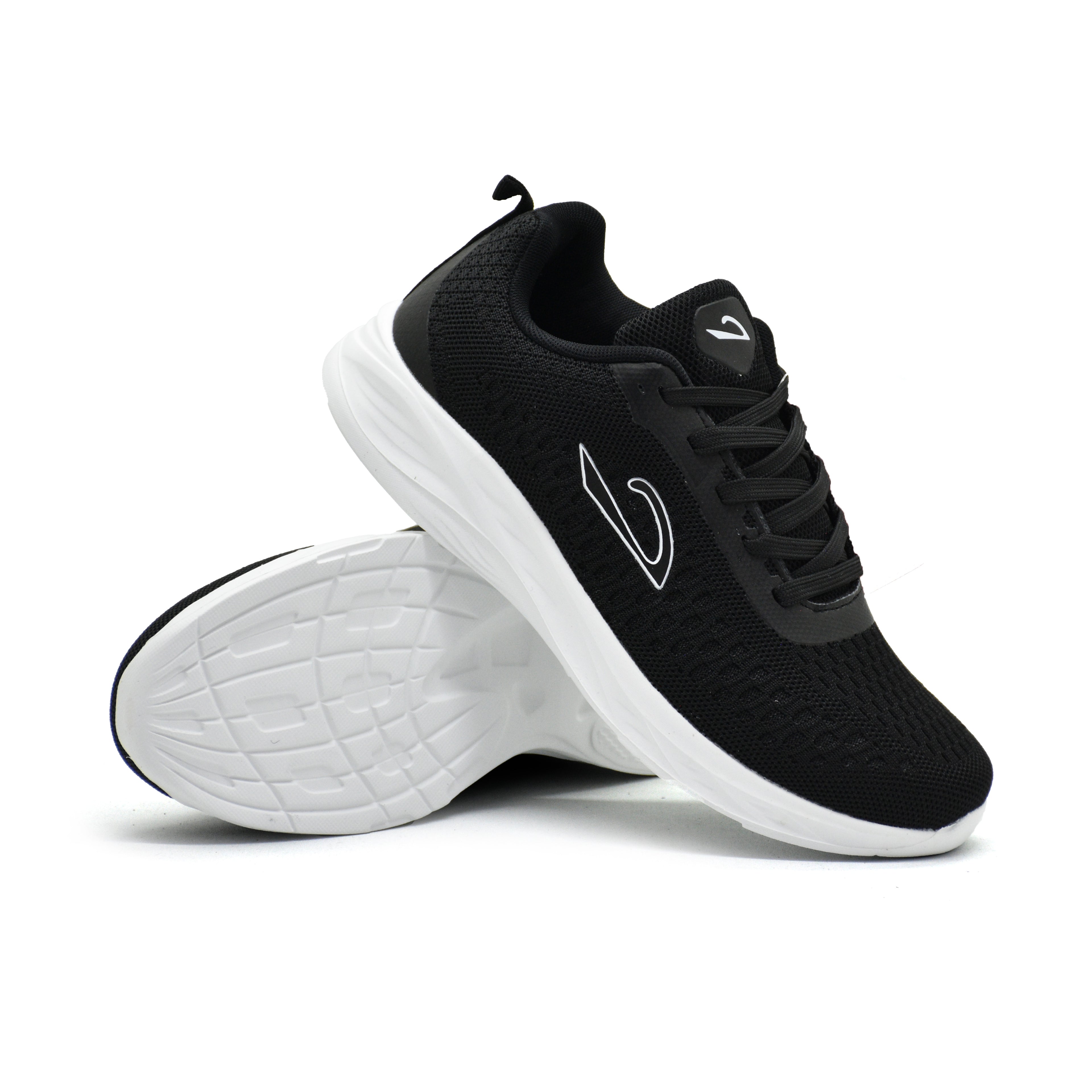 Carvil Sepatu Pria VIBRAN-SM -  BLACK/WHITE