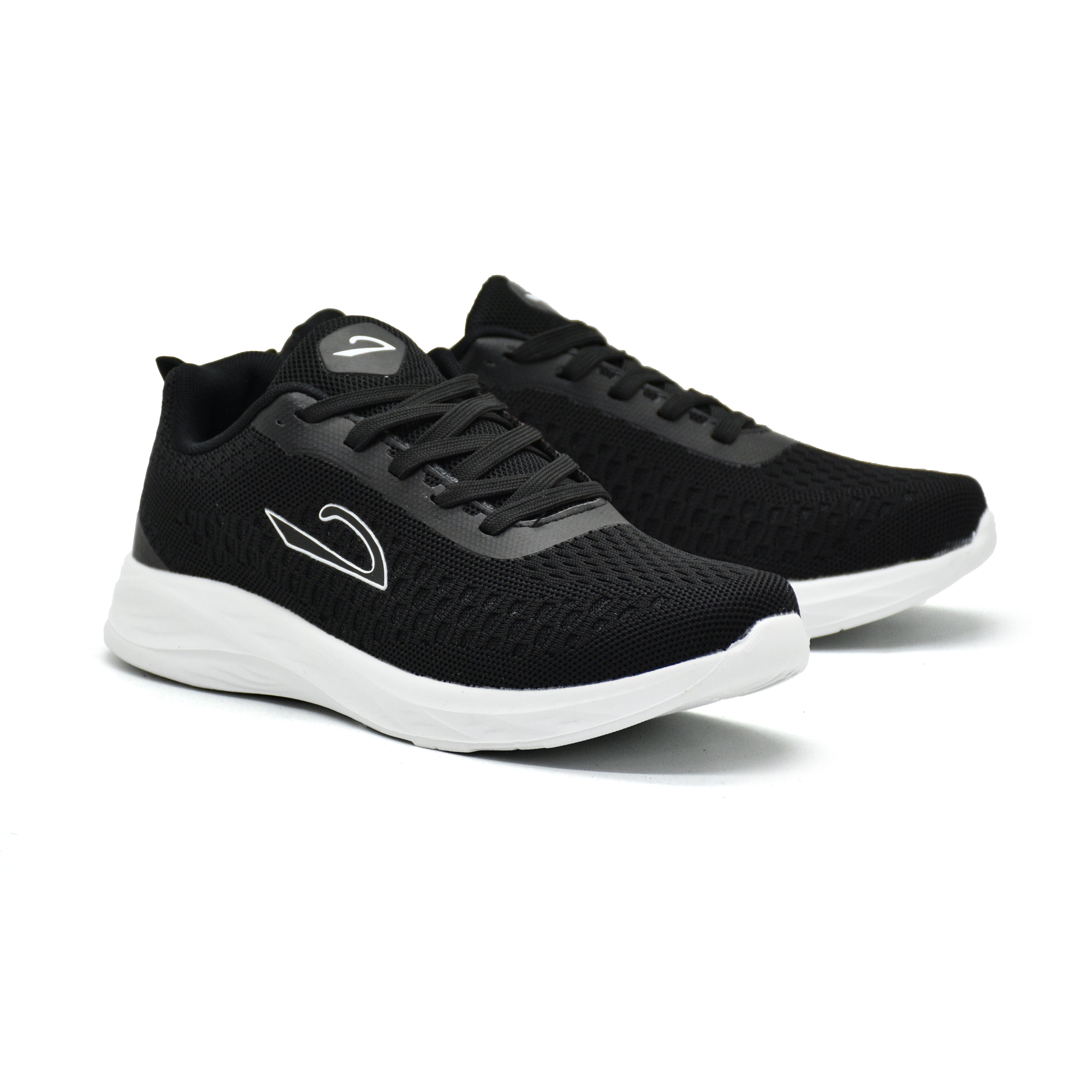 Carvil Sepatu Pria VIBRAN-SM -  BLACK/WHITE