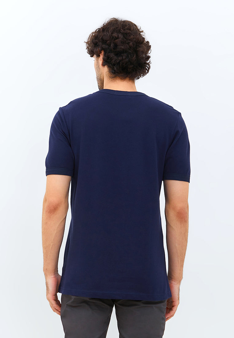 Carvil Tshirt Man WAVY - NAVY