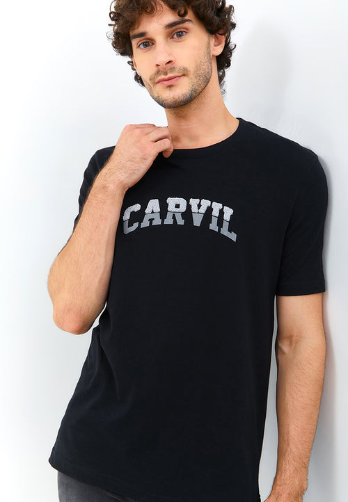 Carvil Kaos Pria WELLY-BLK BLACK