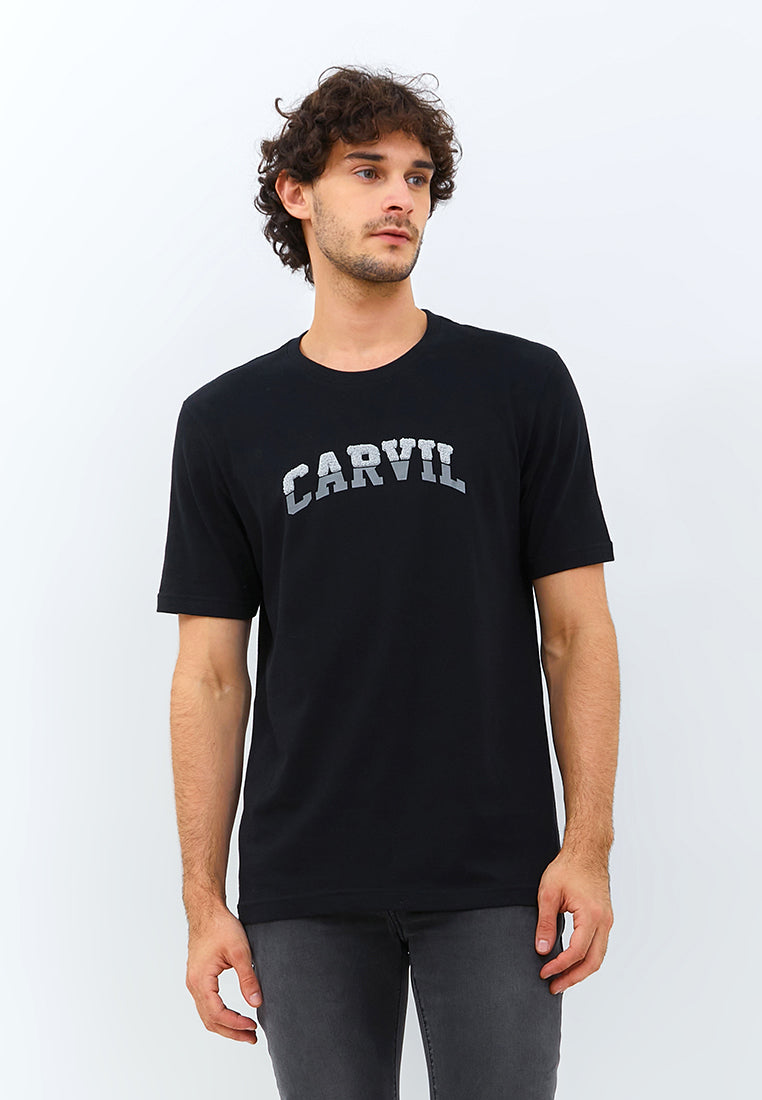 Carvil Kaos Pria WELLY-BLK BLACK