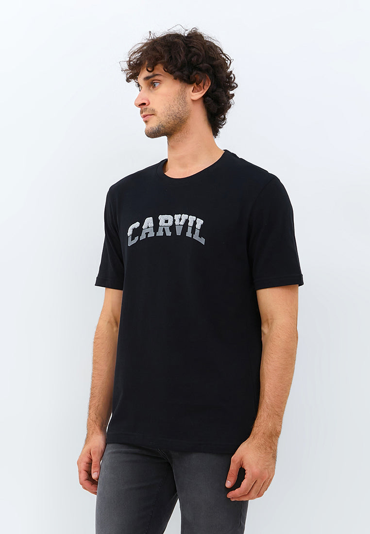 Carvil Kaos Pria WELLY-BLK BLACK