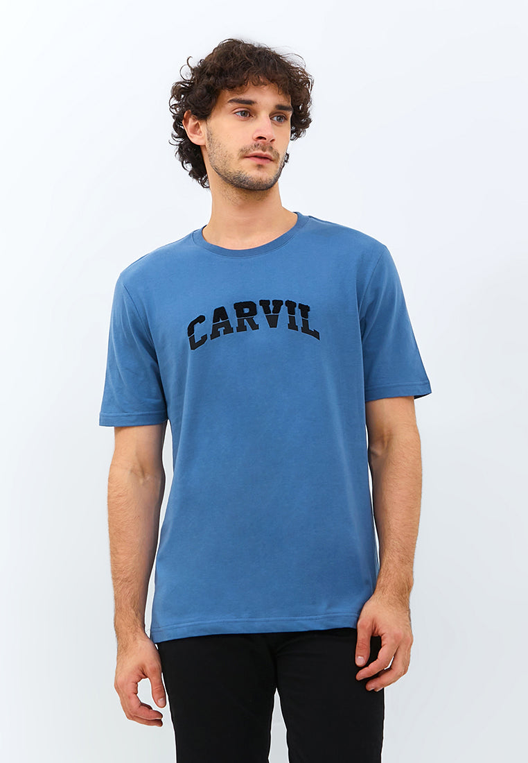 Carvil Tshirt Man WELLY - BLUE