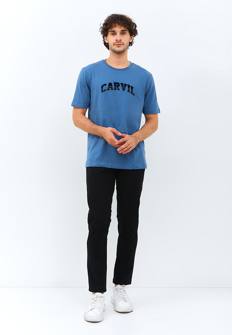 Carvil Tshirt Man WELLY - BLUE