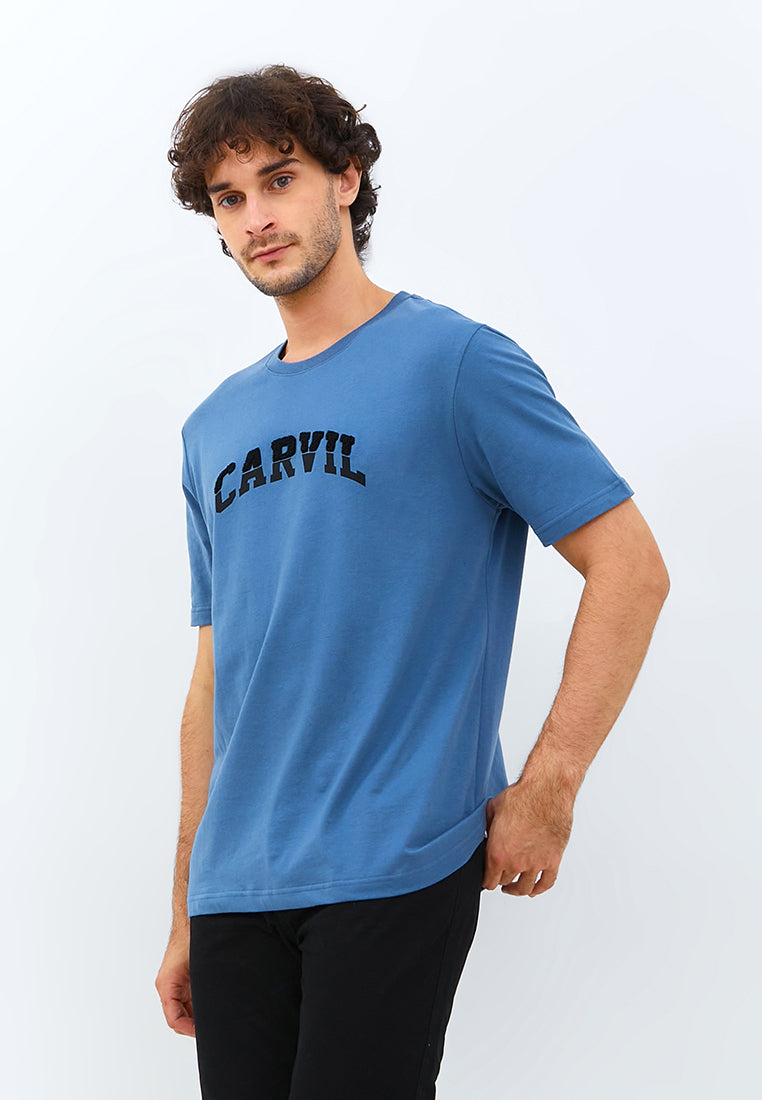 Carvil Tshirt Man WELLY - BLUE