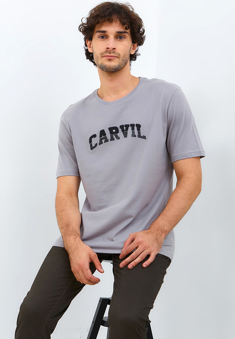 Carvil Tshirt Man WELLY - GREY