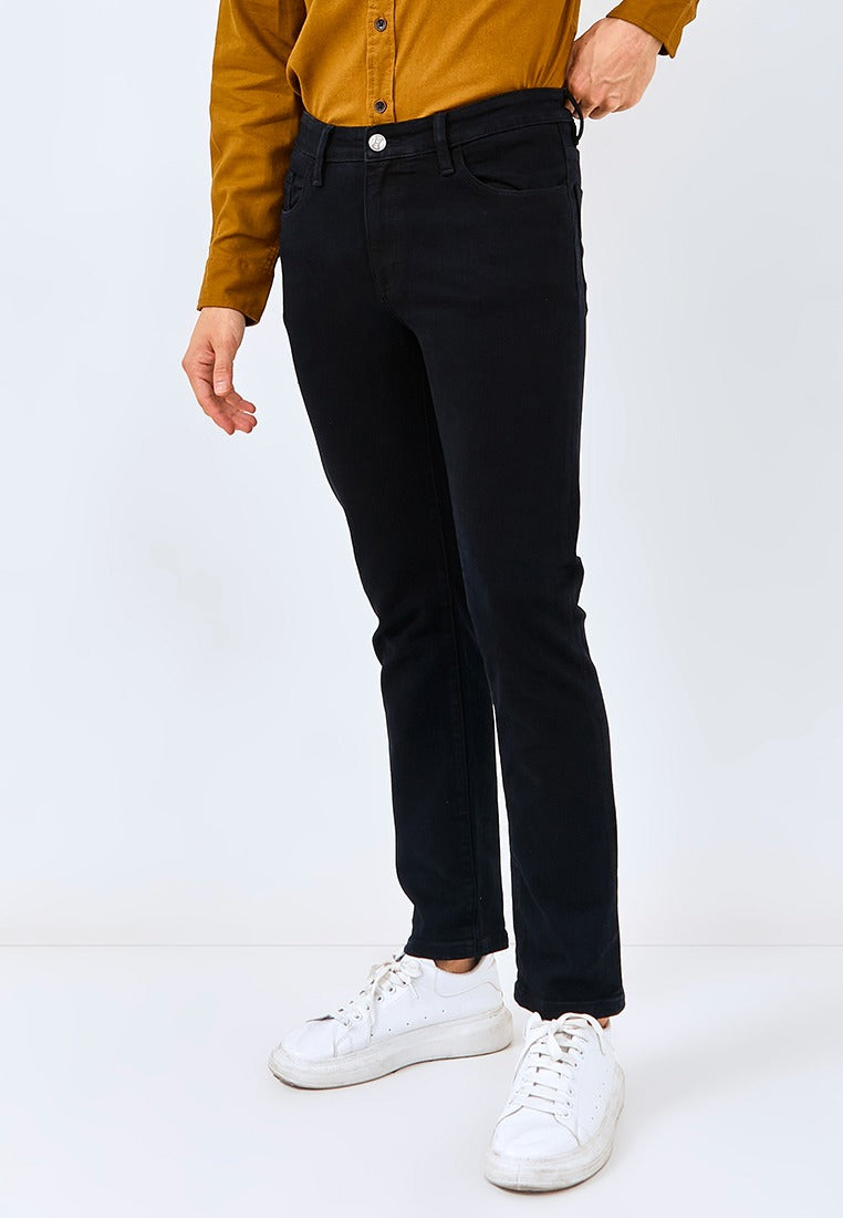 Carvil Jeans Pria MOIZ-BLK BLACK