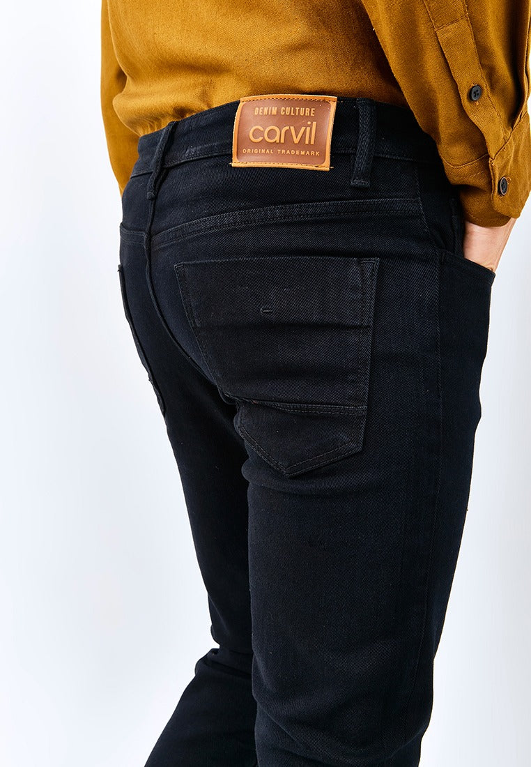 Carvil Jeans Pria MOIZ-BLK BLACK