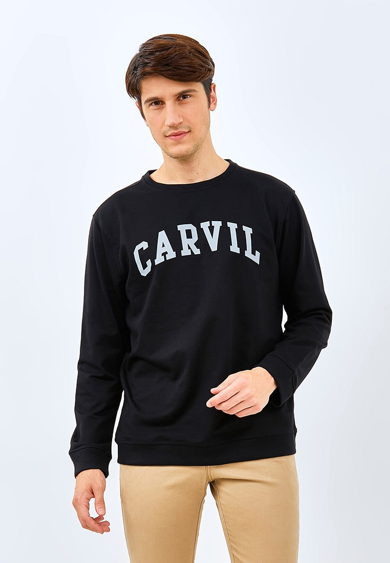 Carvil Sweater Man TREZ-BLK BLACK