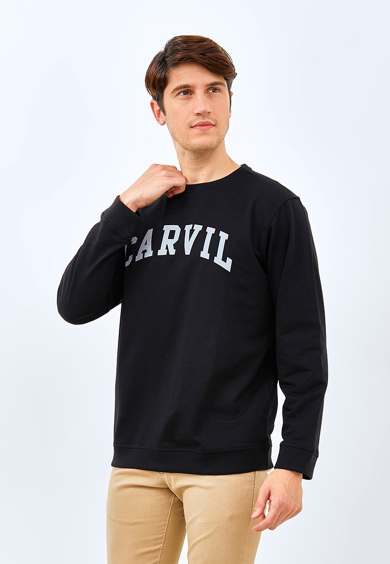 Carvil Sweater Man TREZ-BLK BLACK