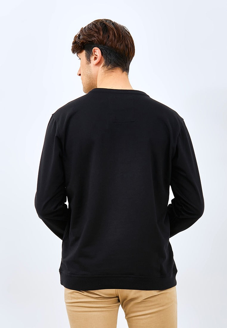 Carvil Sweater Man TREZ-BLK BLACK
