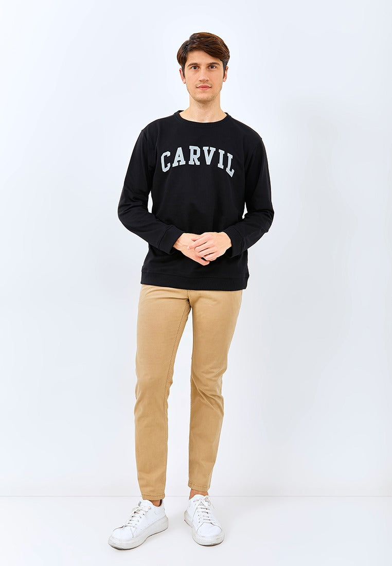 Carvil Sweater Man TREZ-BLK BLACK