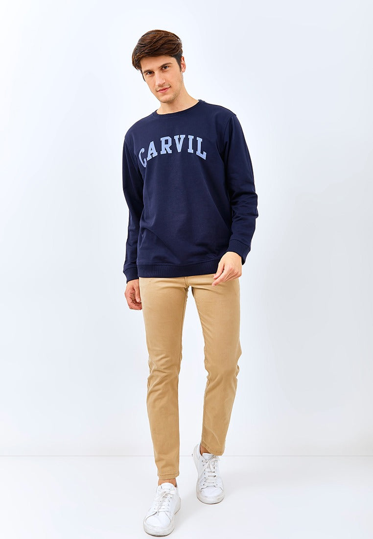 Carvil Sweater Man TREZ-NAVI