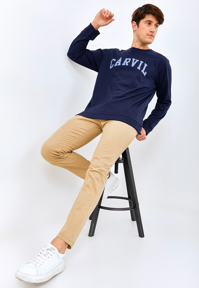 Carvil Sweater Man TREZ-NAVI