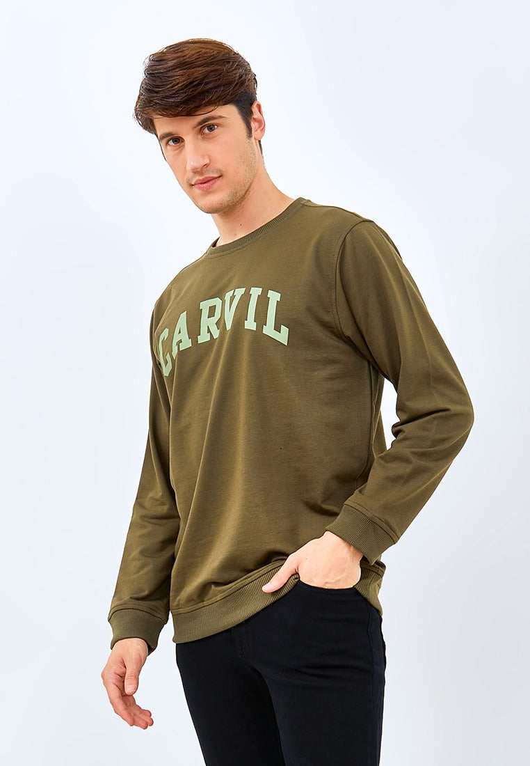 Carvil Sweater Man TREZ-OLI OLIVE