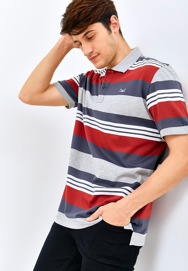 Carvil Polo Salur ALANO-01-MISTY/RED