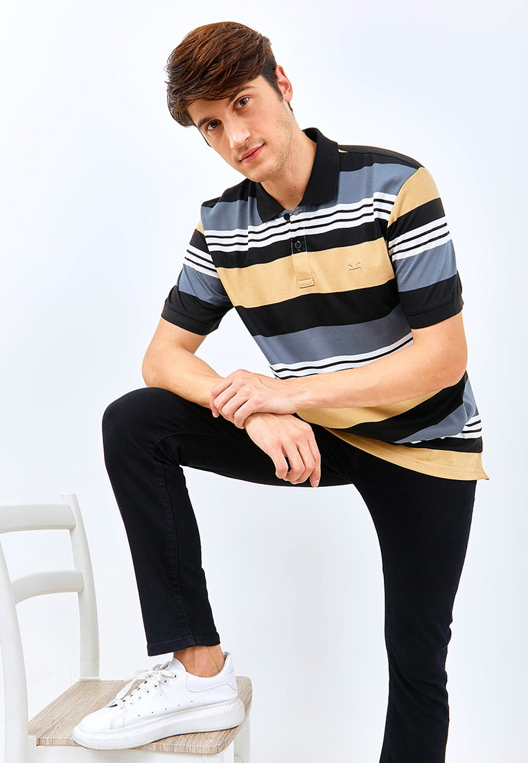 Carvil Polo Salur ALANO-02-BROWN/BLACK