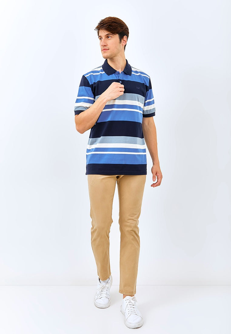 Carvil Polo Salur Pria FAZIO-01-NAVY BLUE