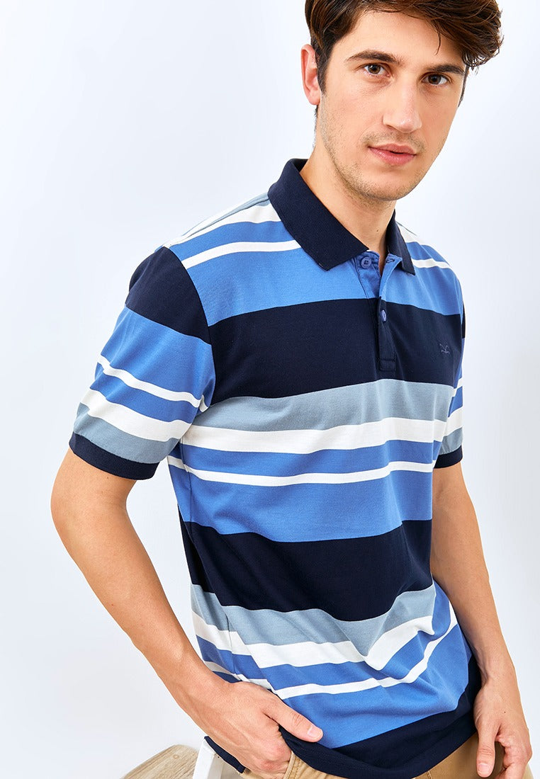 Carvil Polo Salur Pria FAZIO-01-NAVY BLUE